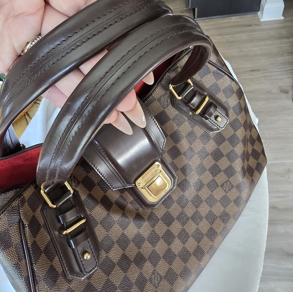 Louis Vuitton Ebene Damier Griet Satchel Bag - Picture 15 of 16
